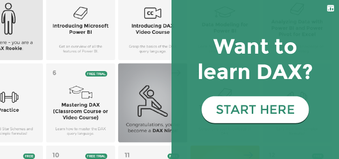 How to learn dax