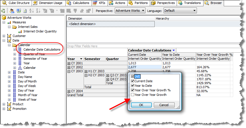 FIG01 - Calendar Date PivotTable OWC11