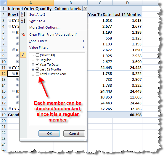 FIG09 - Excel 2007 DataTool.Aggregation selection