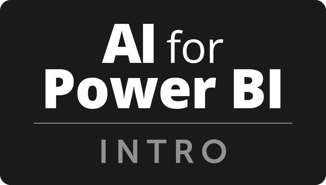 AI for Power BI: Intro (logo)