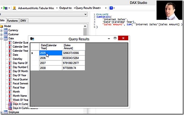 DAX Studio - SQLBI