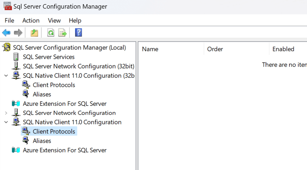 SQL Server Configuration Manager